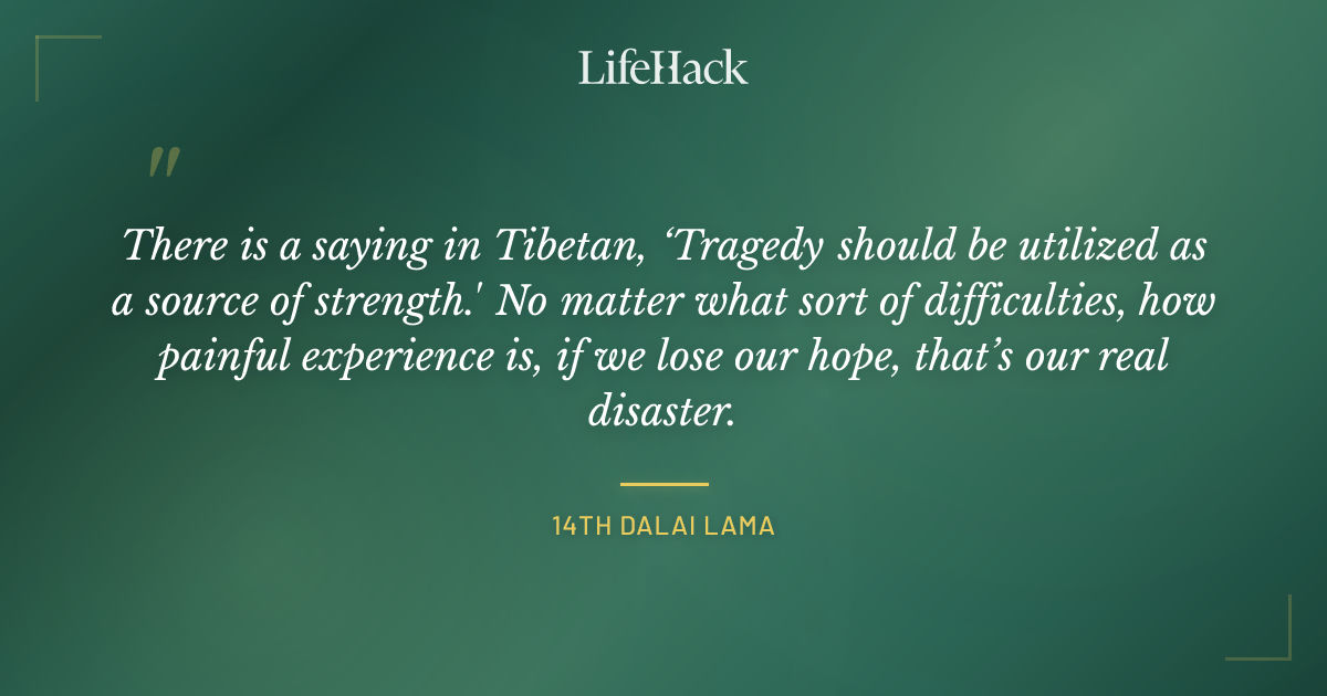 Quote by 14th Dalai Lama