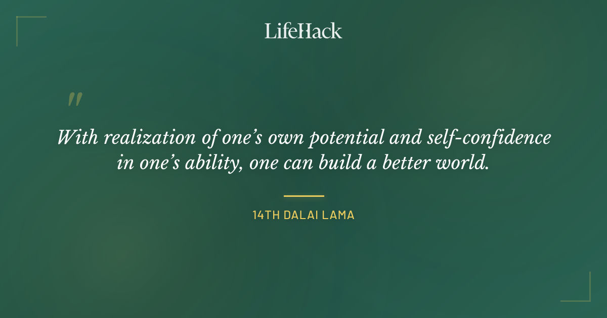 Quote by 14th Dalai Lama