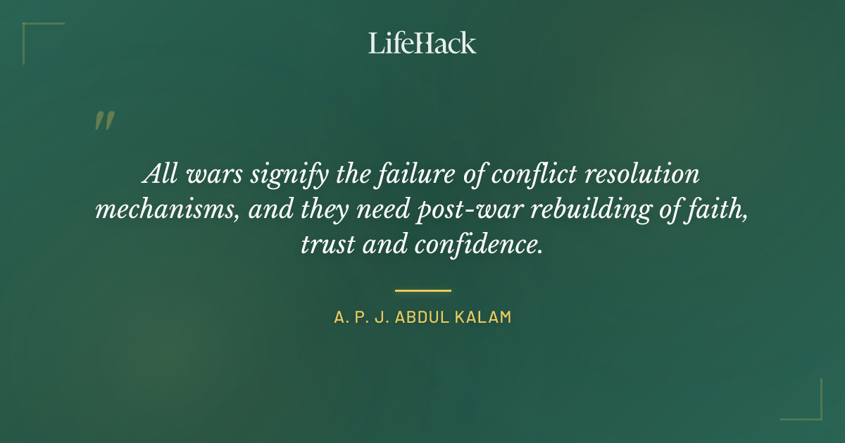 Quote by A. P. J. Abdul Kalam