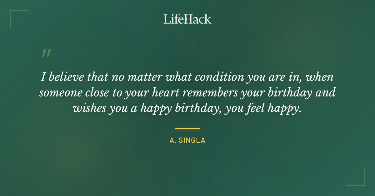 Quote by A. Singla