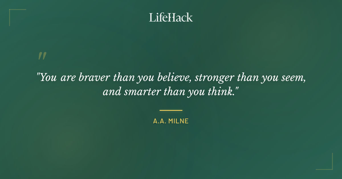 Quote by A.A. Milne