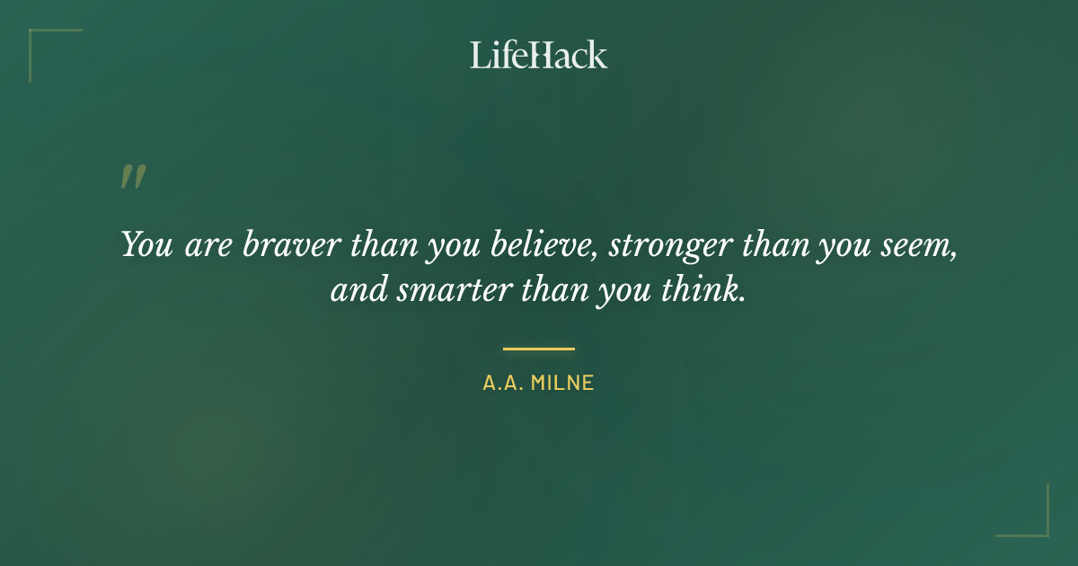 Quote by A.A. Milne