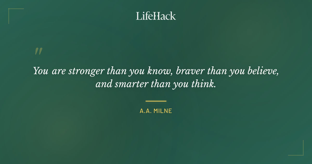 Quote by A.A. Milne