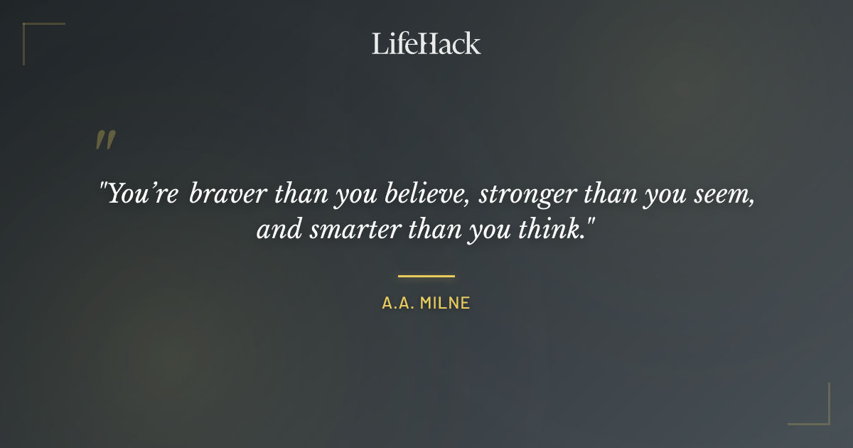 Quote by A.A. Milne