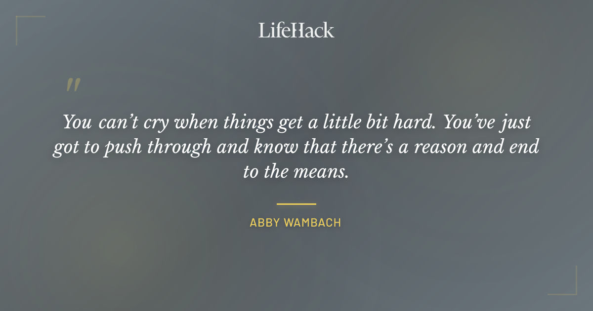 Quote by Abby Wambach