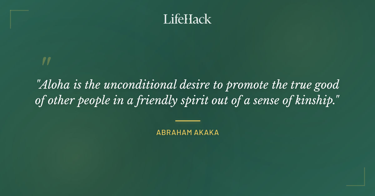 Quote by Abraham Akaka