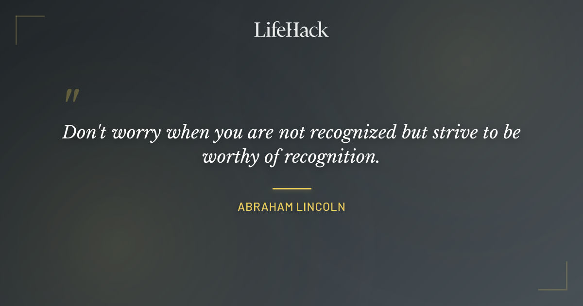 Quote by Abraham Lincoln