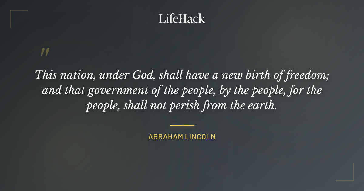 Quote by Abraham Lincoln