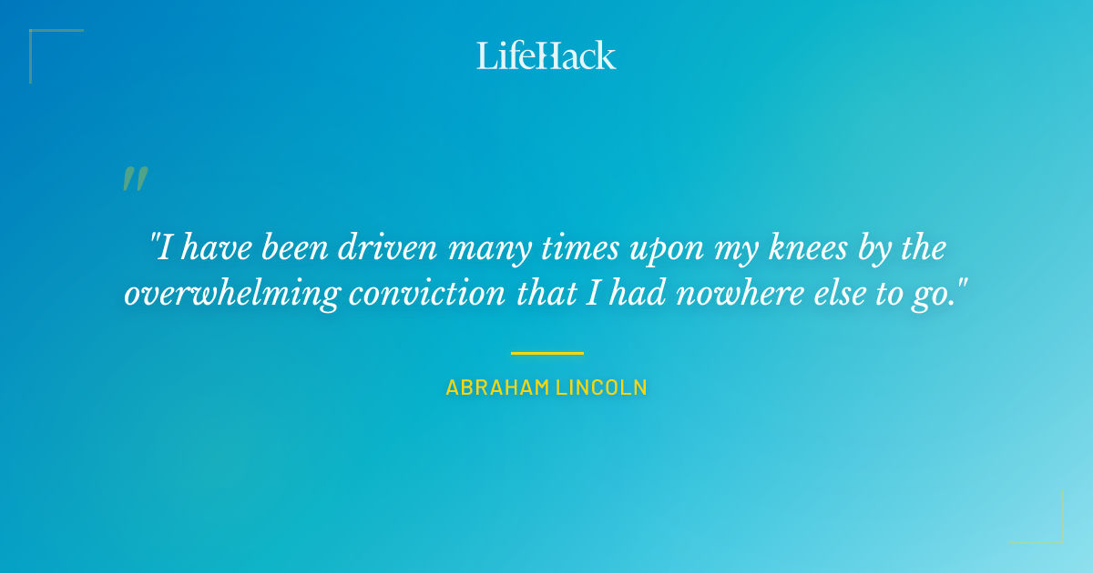 Quote by Abraham Lincoln