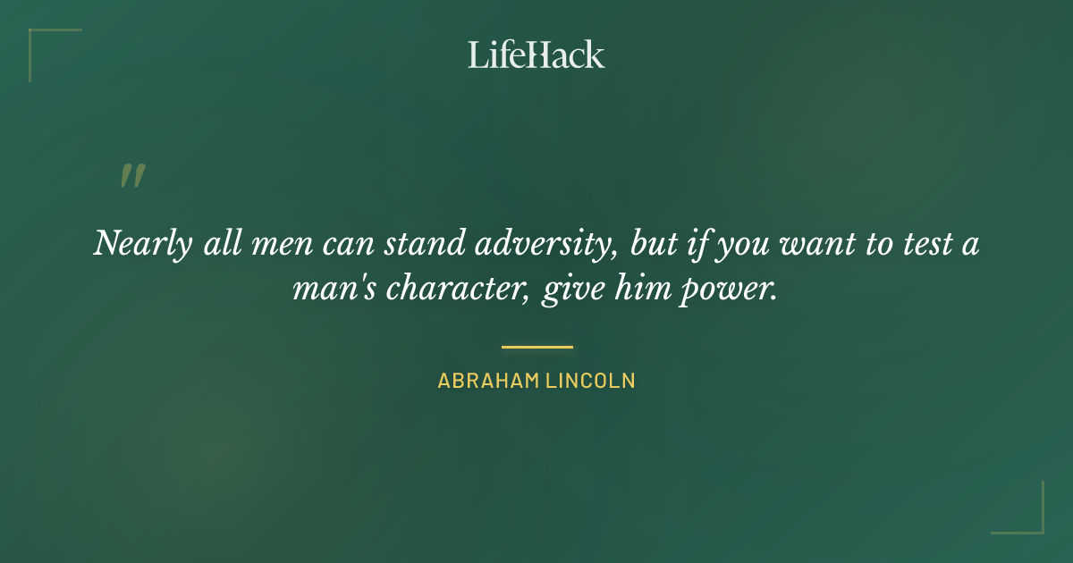 Quote by Abraham Lincoln