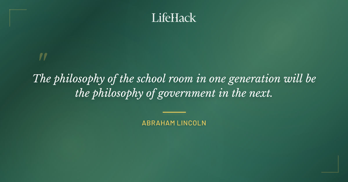 Quote by Abraham Lincoln