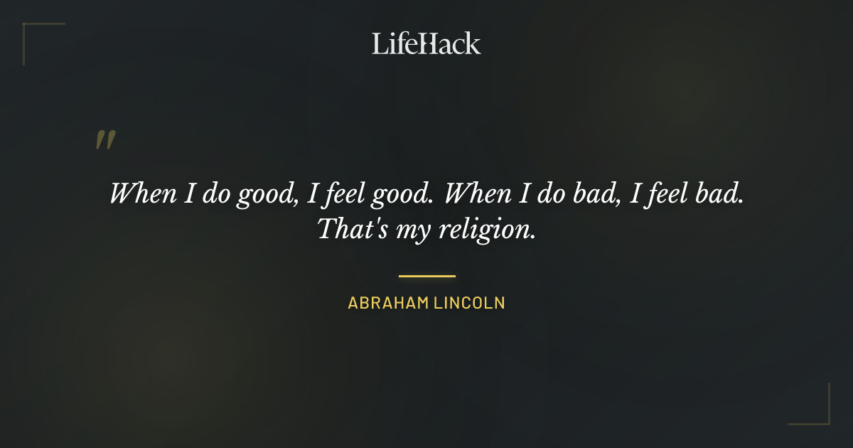 Quote by Abraham Lincoln