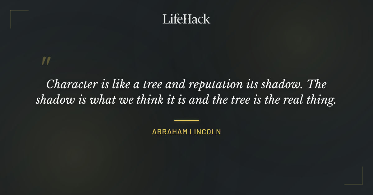 Quote by Abraham Lincoln
