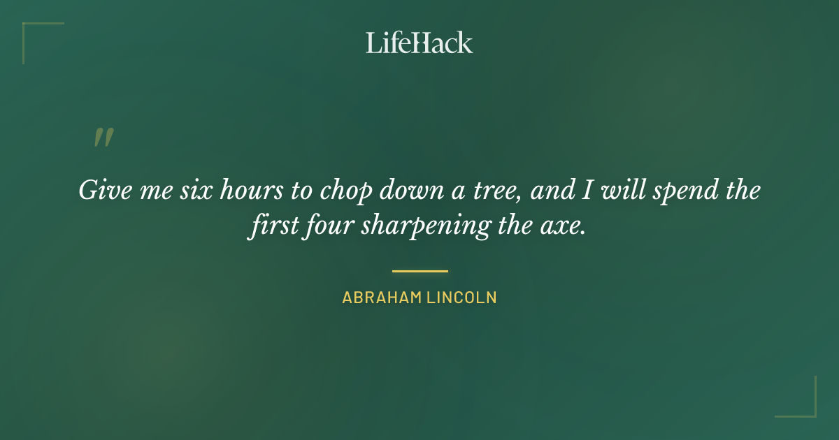 Quote by Abraham Lincoln