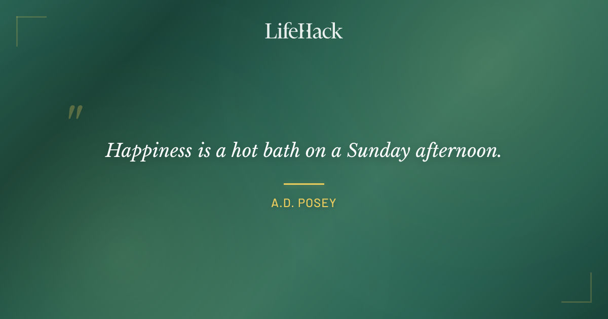 Quote by A.D. Posey
