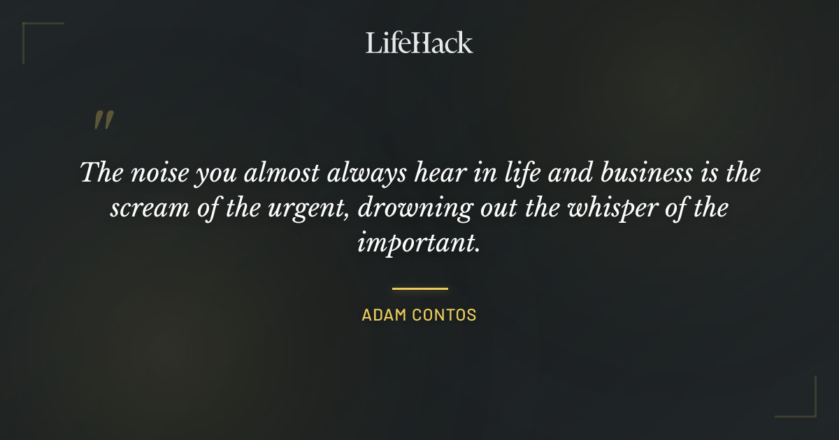 Quote by Adam Contos