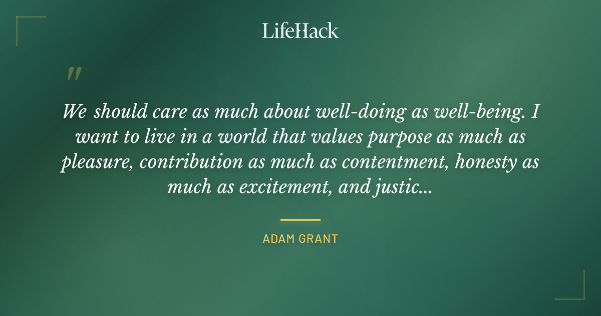 Quote by Adam Grant