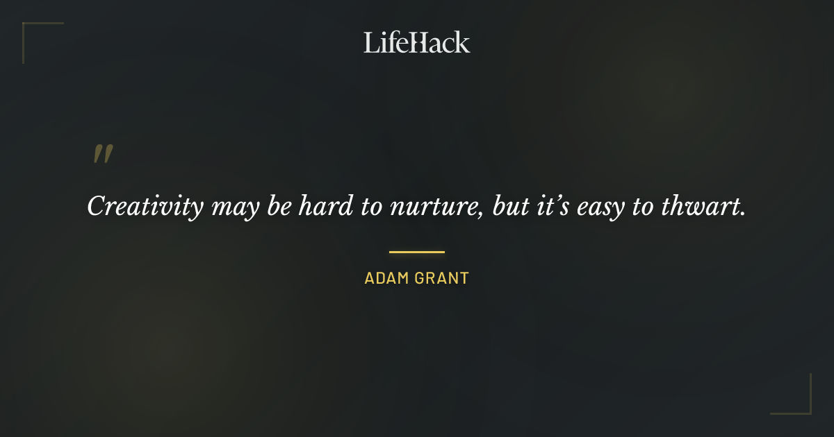 Quote by Adam Grant