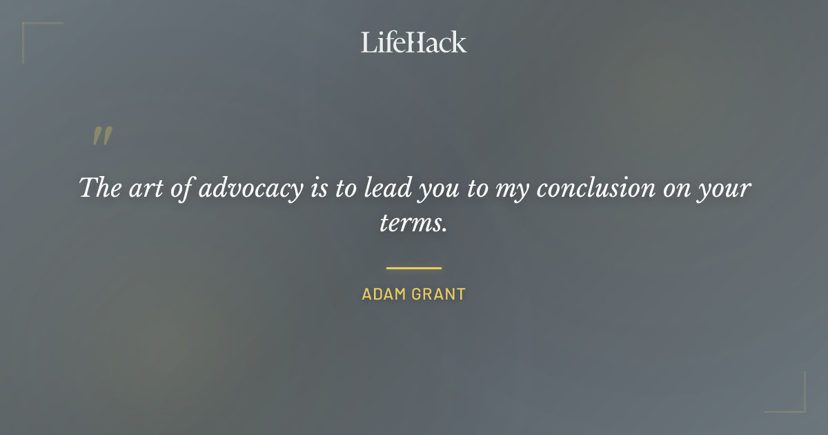 Quote by Adam Grant