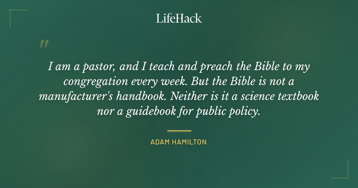 Quote by Adam Hamilton