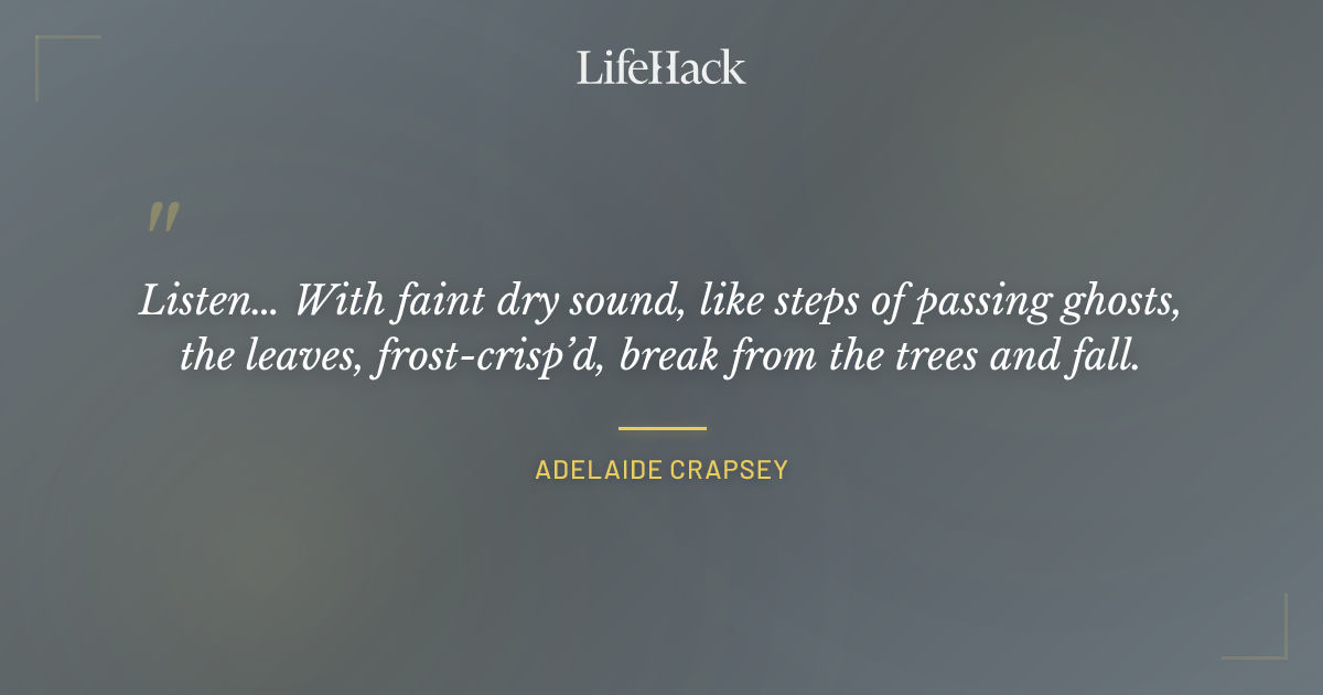 Quote by Adelaide Crapsey
