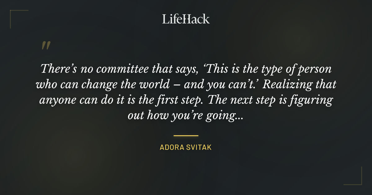 Quote by Adora Svitak