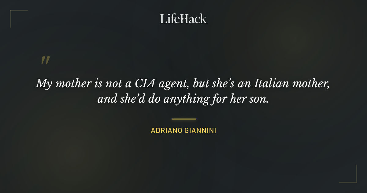 Quote by Adriano Giannini