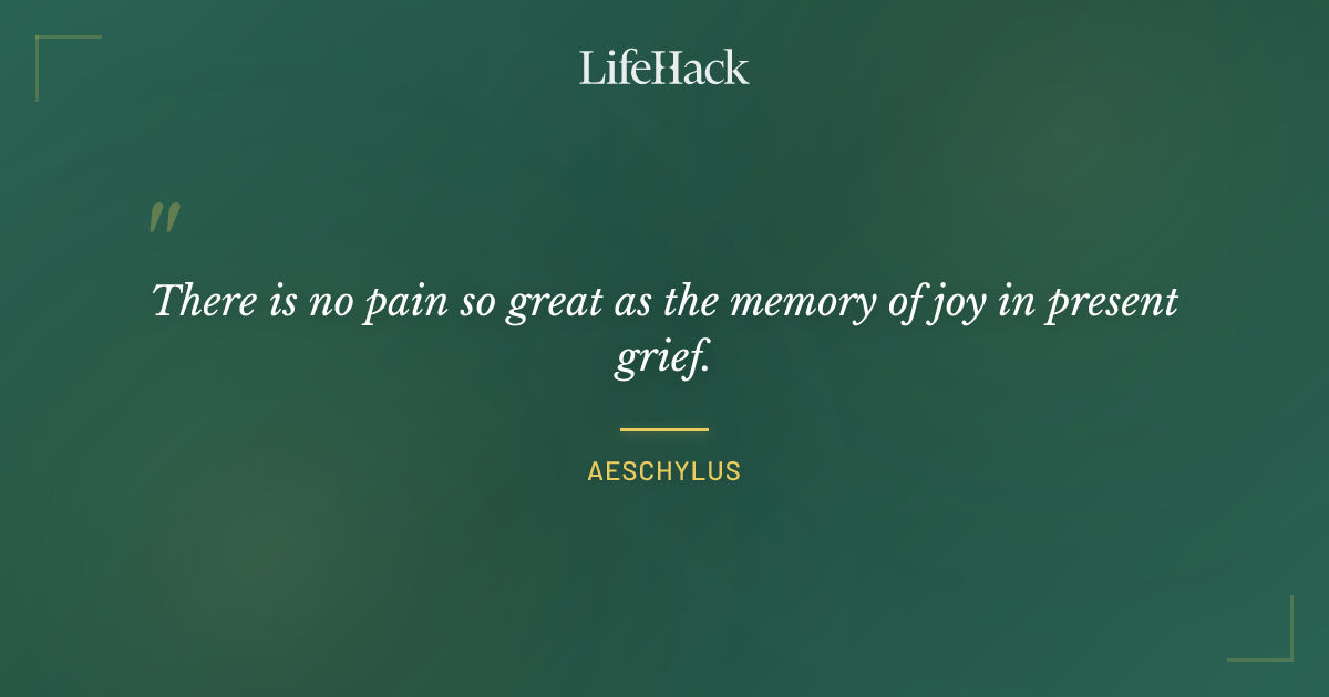 Quote by Aeschylus