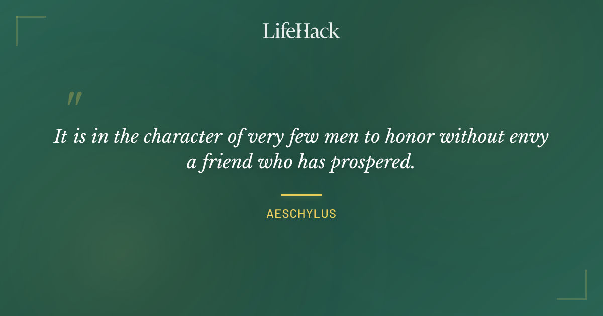 Quote by Aeschylus