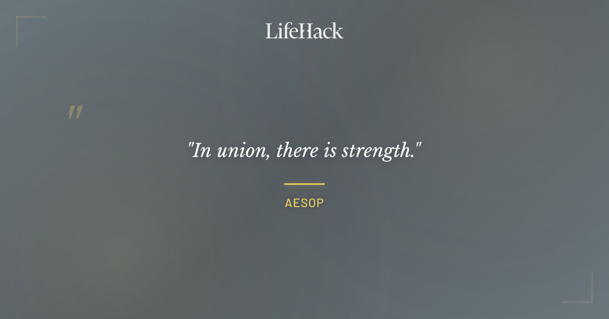 Quote by Aesop