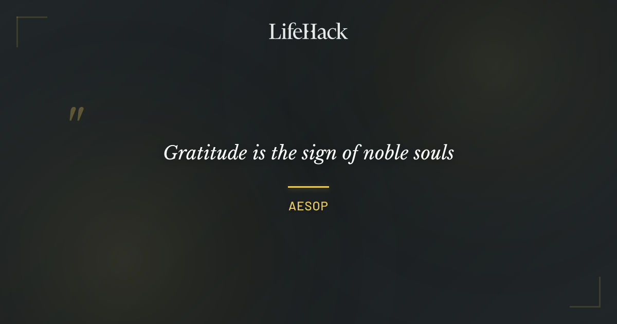 Quote by Aesop