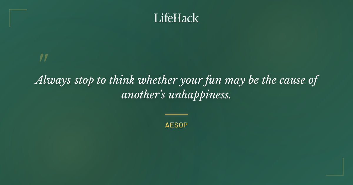 Quote by Aesop