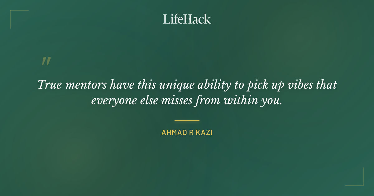 Quote by Ahmad R Kazi