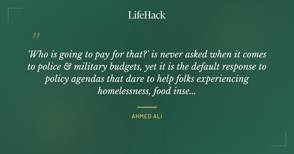Quote by Ahmed Ali