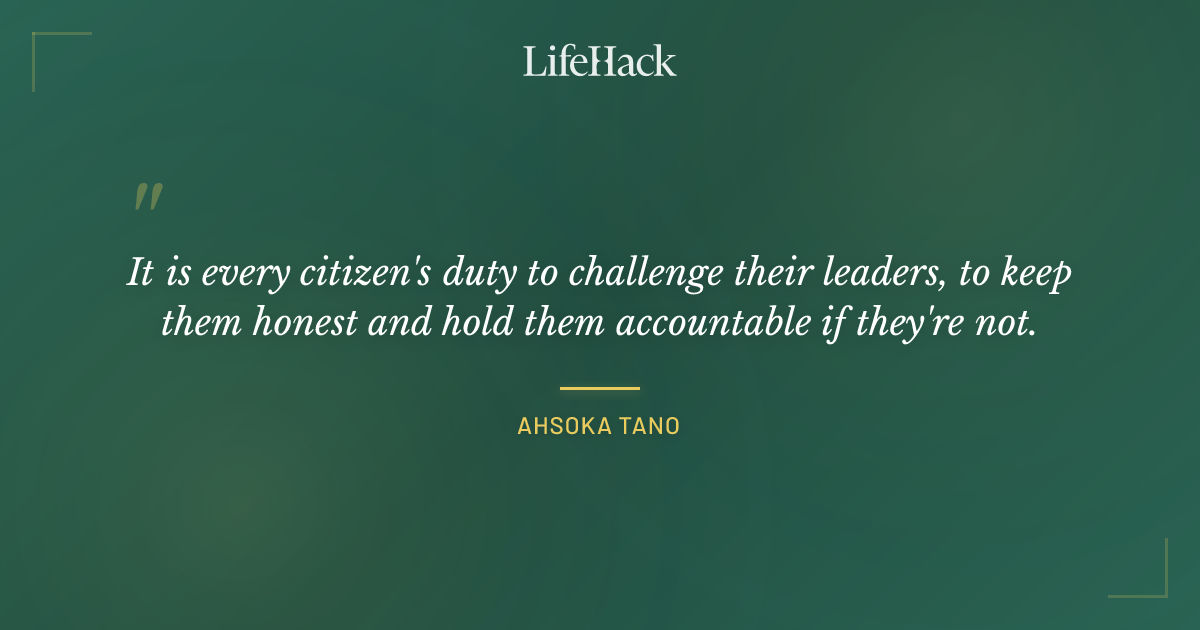 Quote by Ahsoka Tano