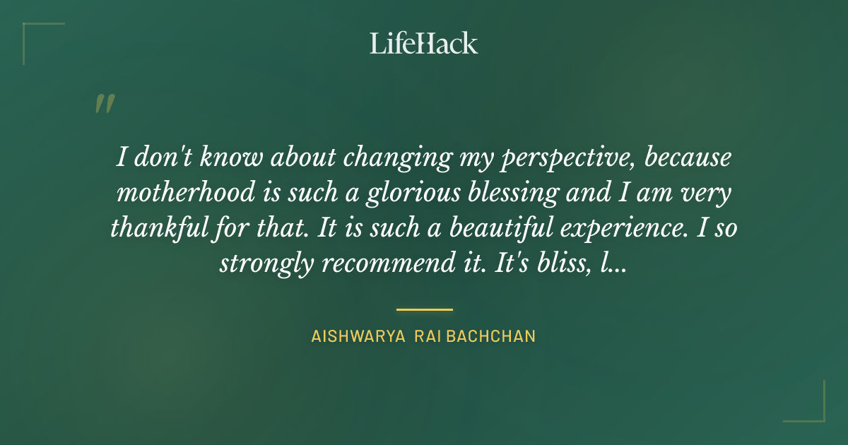 Quote by Aishwarya Rai Bachchan