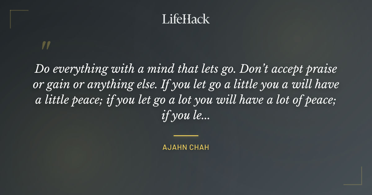 Quote by Ajahn Chah