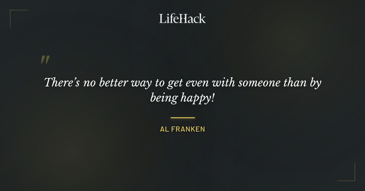 Quote by Al Franken