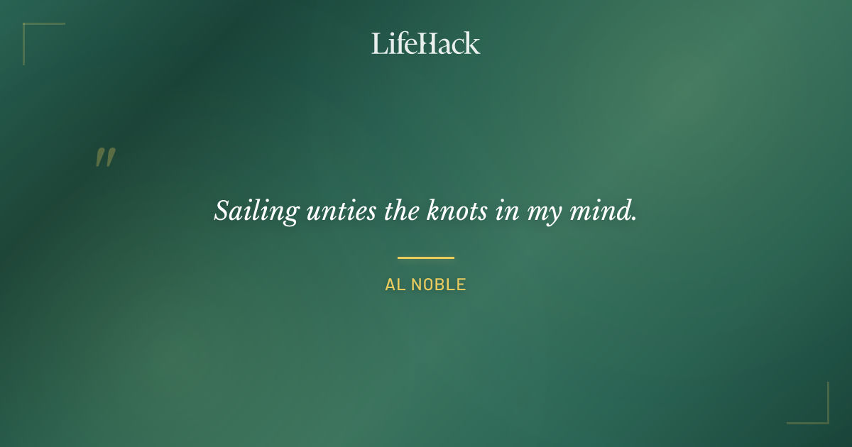 Quote by Al Noble