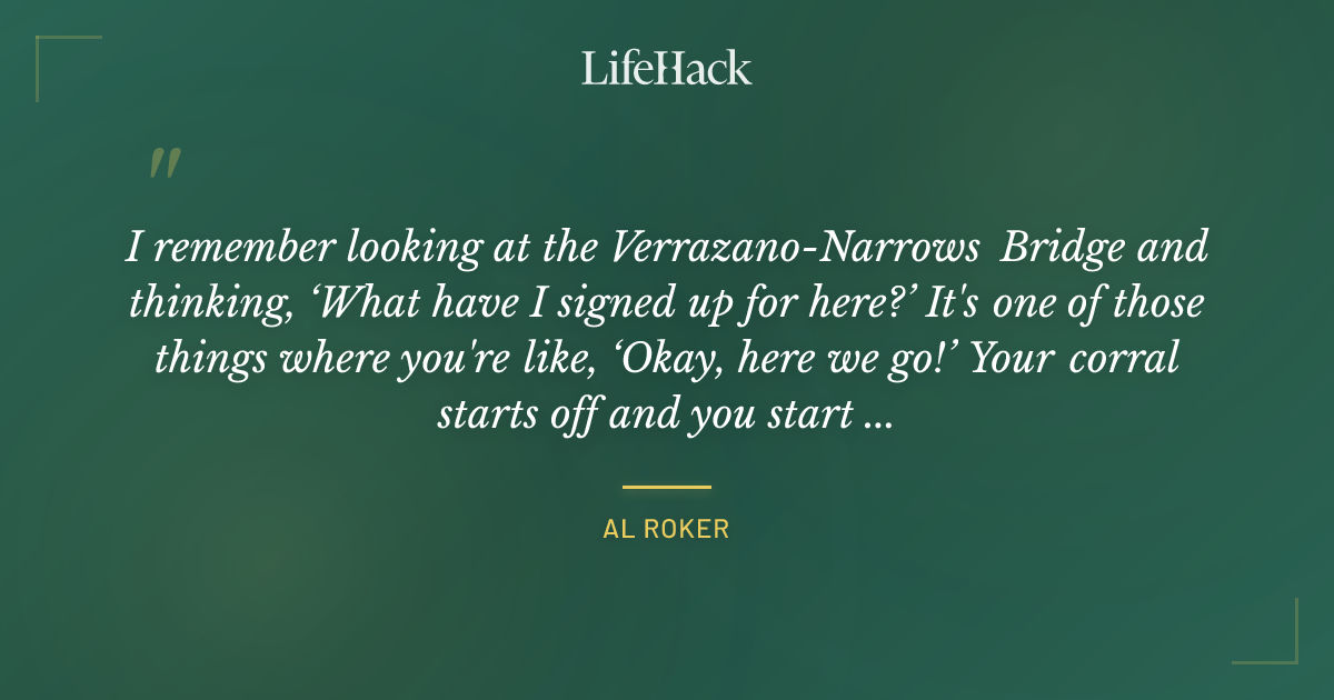 Quote by Al Roker