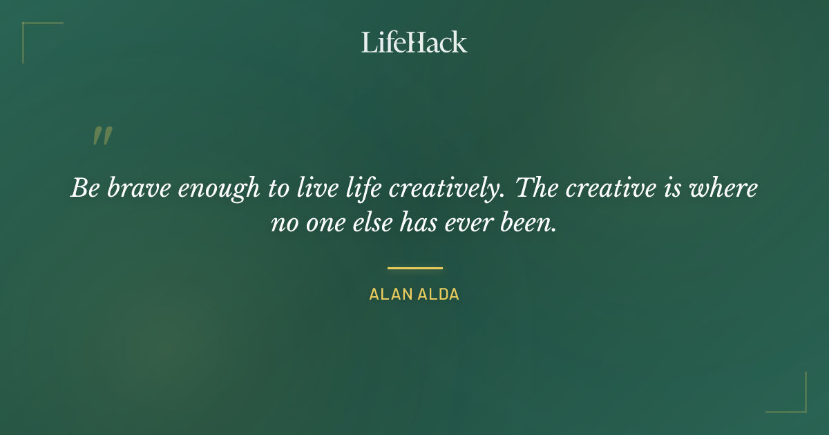 Quote by Alan Alda