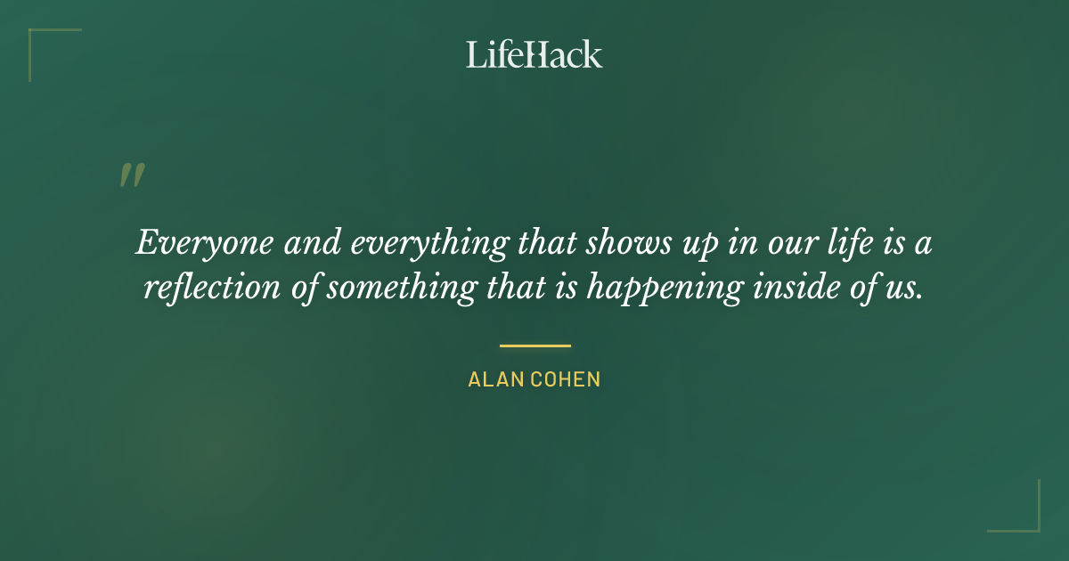 Quote by Alan Cohen