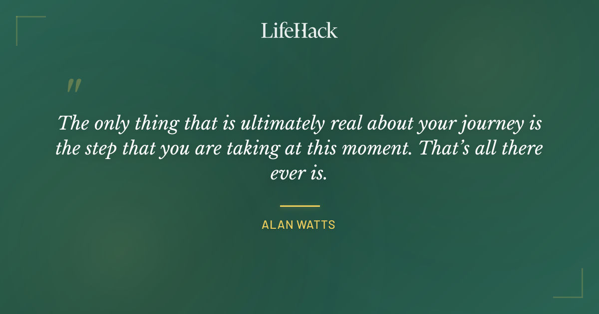 Quote by Alan Watts