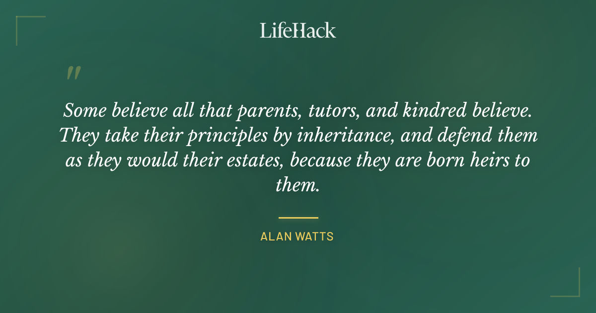 Quote by Alan Watts