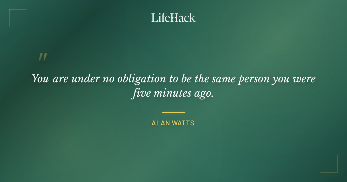 Quote by Alan Watts