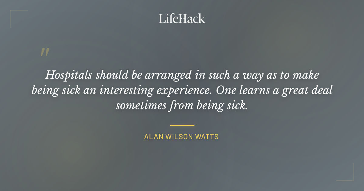 Quote by Alan Wilson Watts