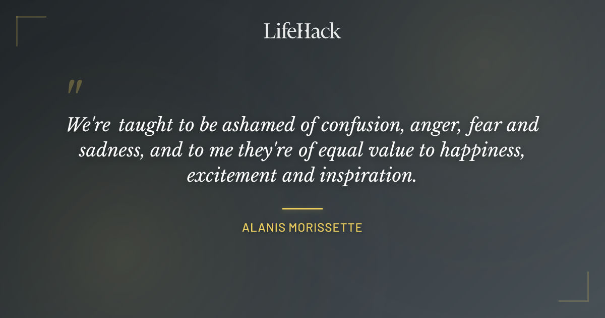 Quote by Alanis Morissette