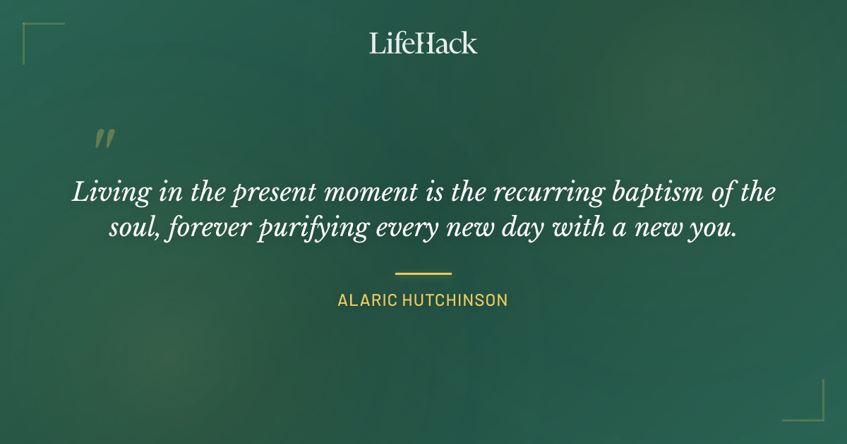 Quote by Alaric Hutchinson