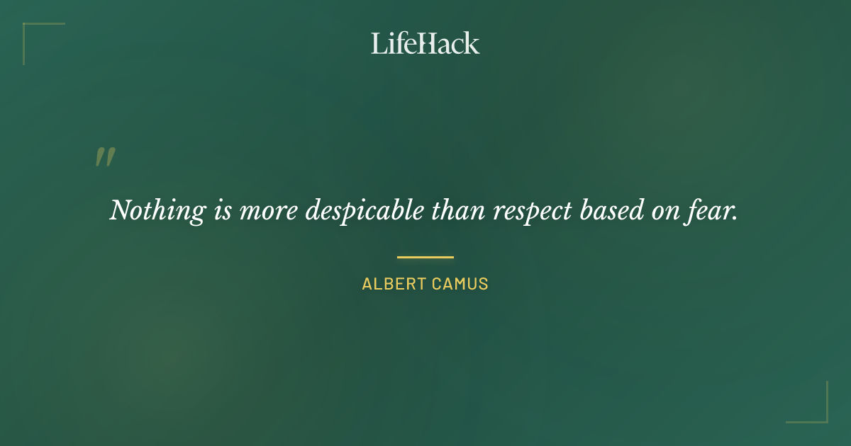 Quote by Albert Camus