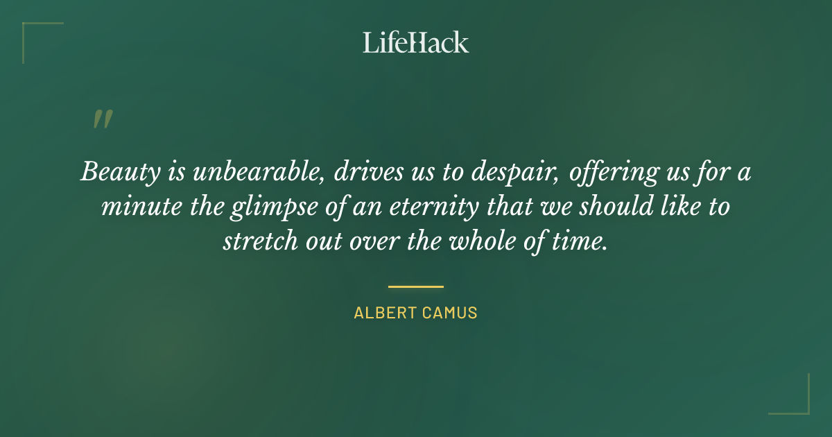 Quote by Albert Camus